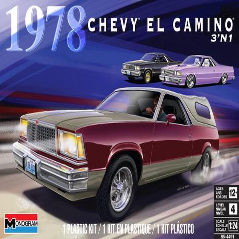 Chevy El Camino 3\'n1 1/24