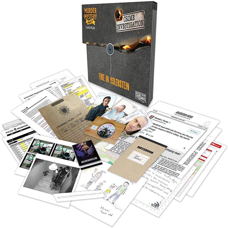 Murder Mystery Party - Case Files - Fire in Alderstein