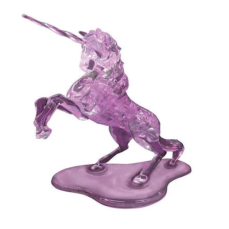 3D Crystal Puzzle Unicorn Level 3