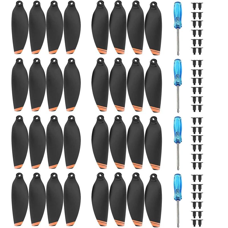 (32 PCS) Mavic Mini 2 Propellers Compatible with DJI Mini 2 Drone Replacement Low-Noise and Quick-Release Blades Props AccesProp