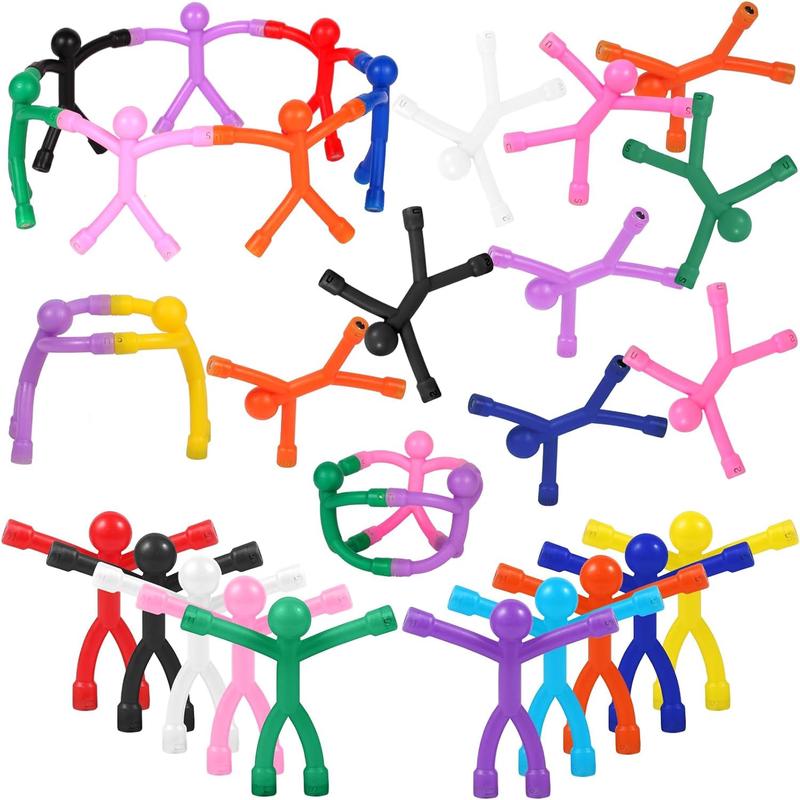 10 Pcs Magnets-Toys-Magnetic-Toys-Men-People, Colorful, Kids Travel Toys, For Refrigerator Magnets, Office, Whiteboard Decoratio