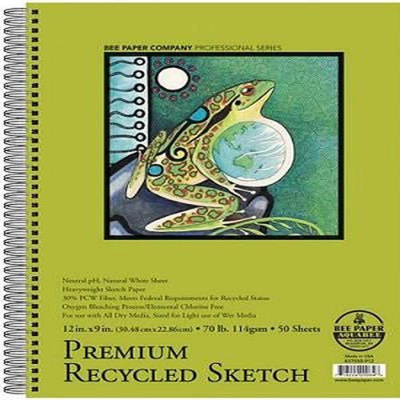 12X9\" PREMIUM RECYCLED SKETCH 70LB