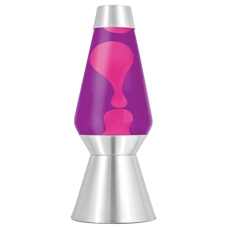 27\" Lava Lamp Pink/Purple/Silver
