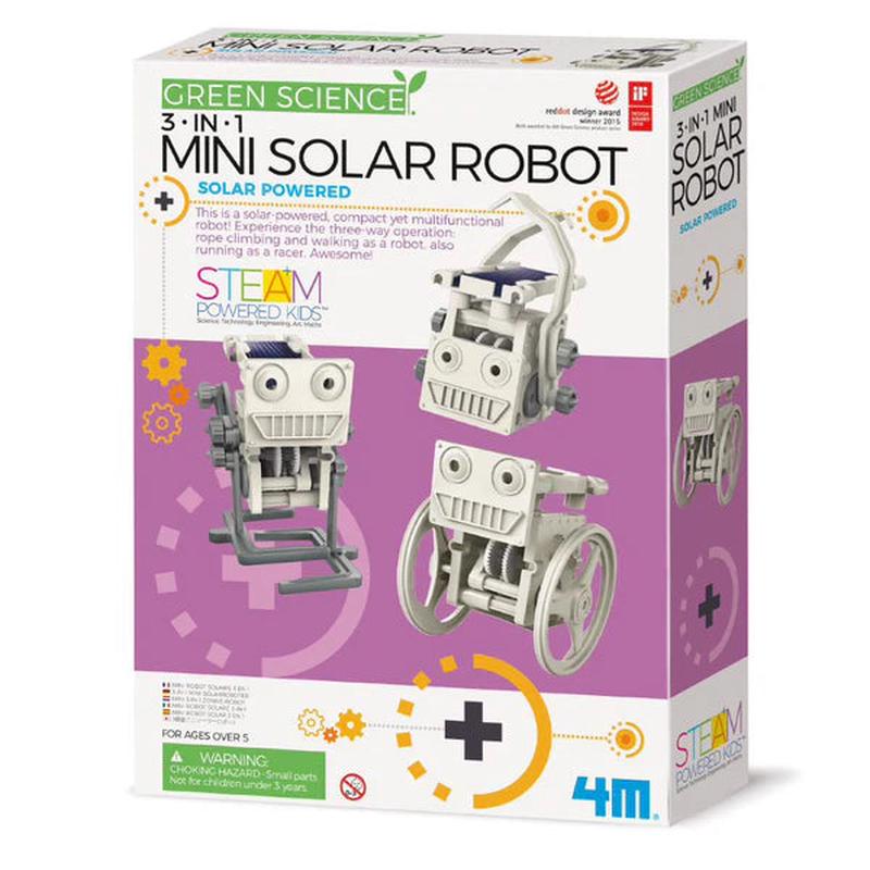 3 IN 1 Mini Solar Robot