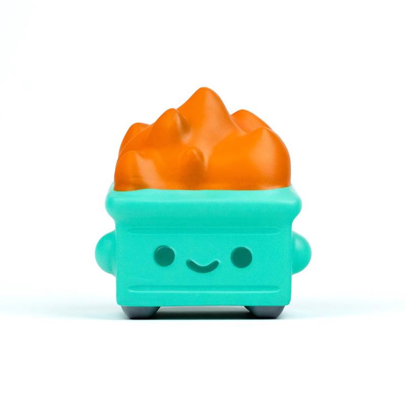100% Soft Dumpster Fire Stress Squishy