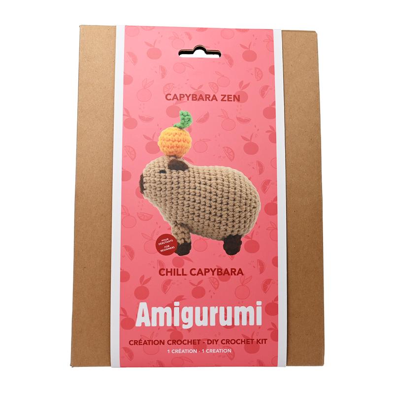 Chill Capybara Crochet Kit