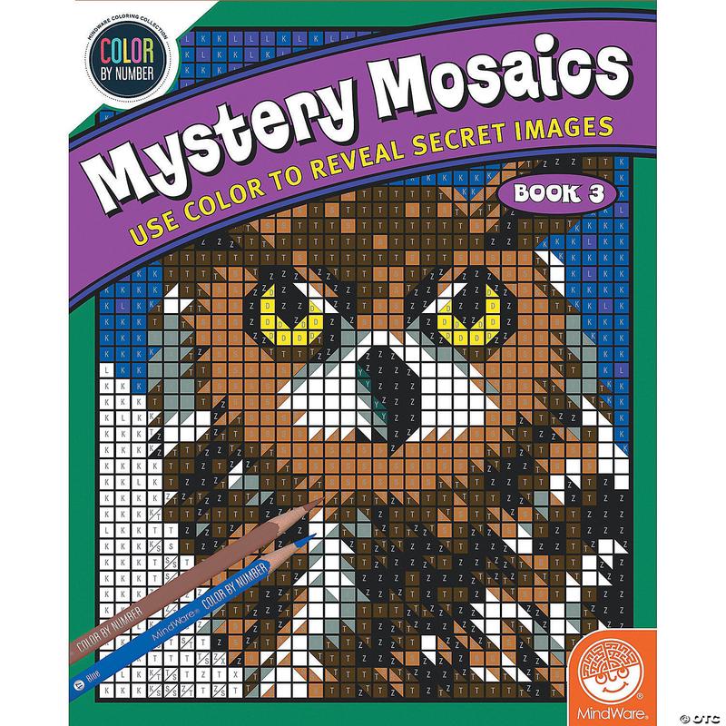 Color by Number Mystery #3 Book