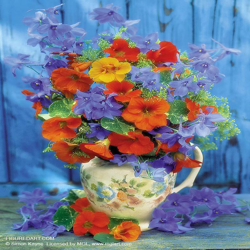 Colourful Bouquet Frame 15.7X19.6\"