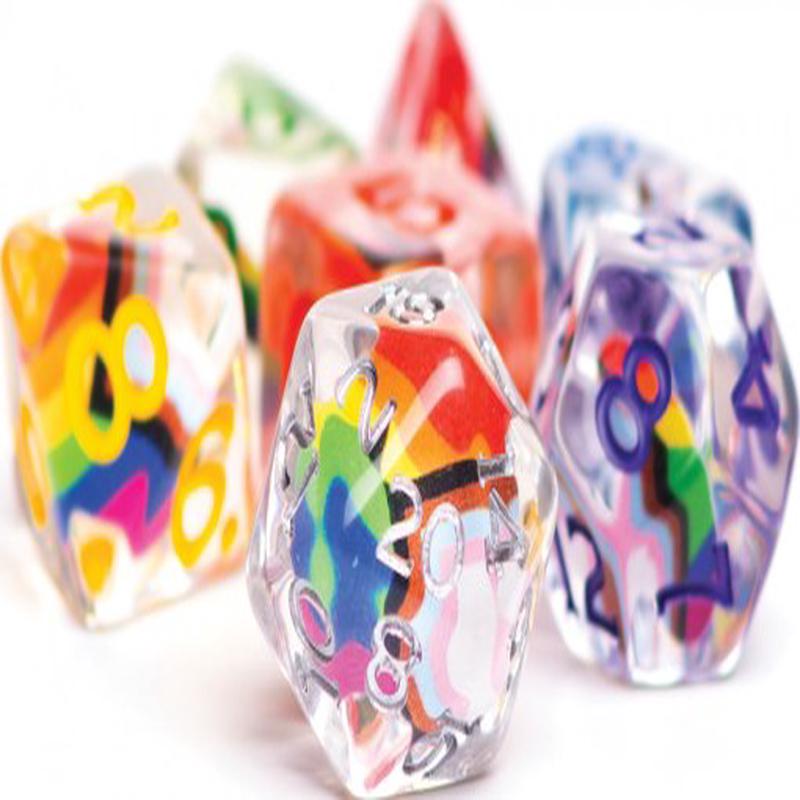 Dungeons & Dragons: Progress Pride Dice Set