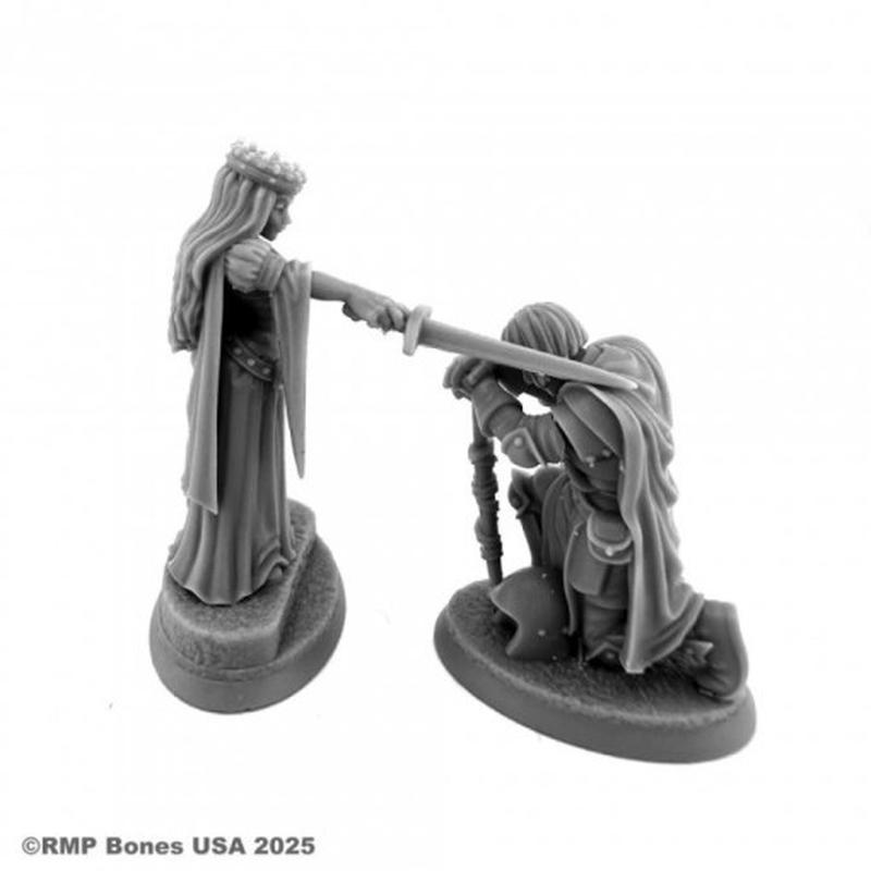 The Oath Queen and Knight Vignette