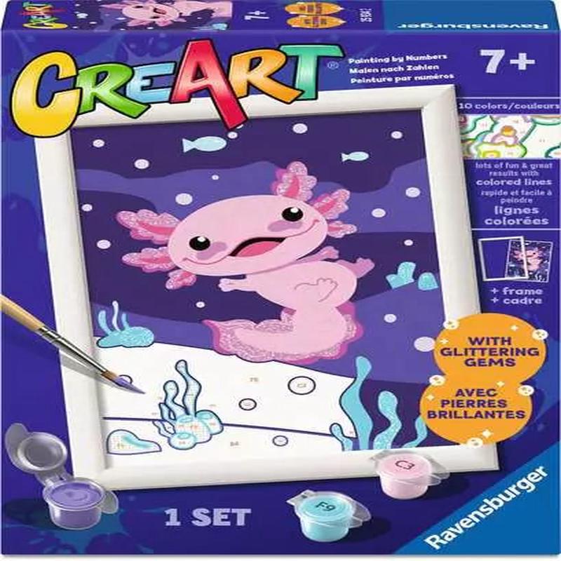 CreArt Axolotl 5X7\"
