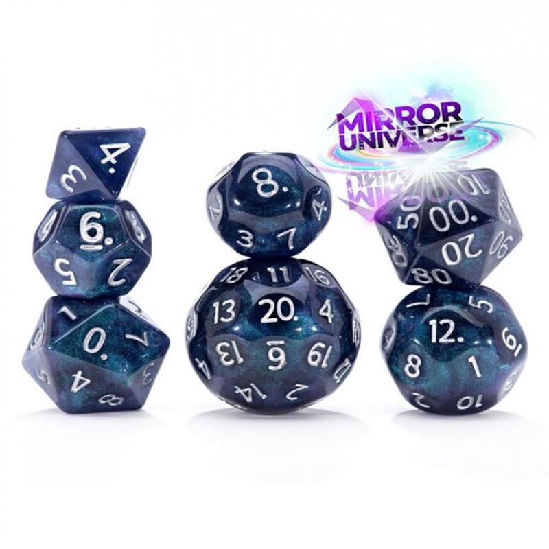 7-Die Set Double Dice- Mirror Universe