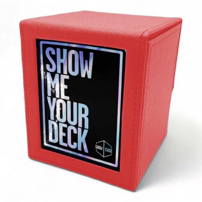 Showcase 100+ Deck Box Red