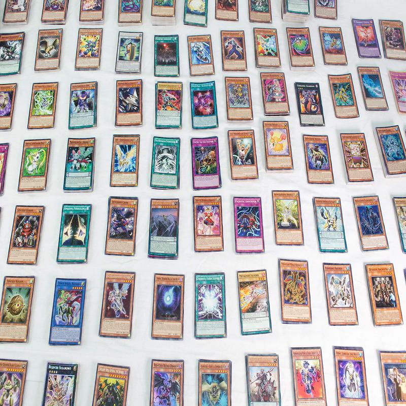 200 Yugioh Card Lot! Mint Condition! Includes All Setsfast Shipping