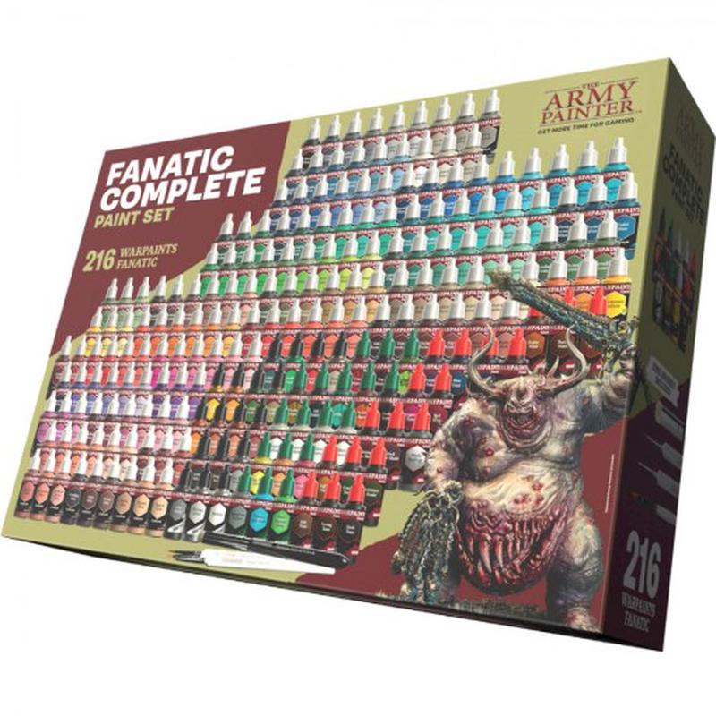 Warpaint: Fanatic Complete Paint Set (216 colors + 4 brushes)