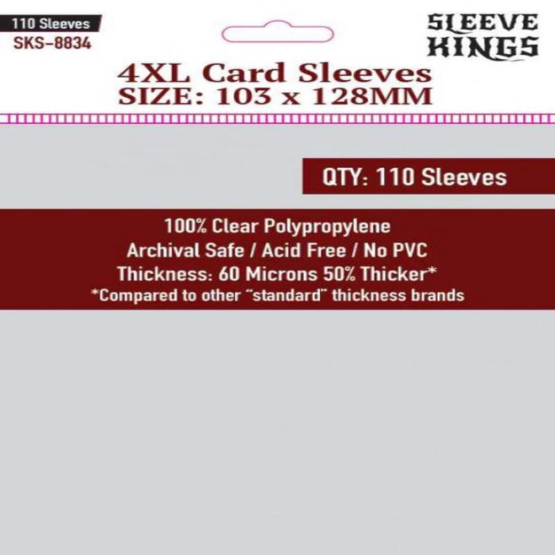 Sleeve Kings 4XL Sleeves (103 x 128) 110 Pack