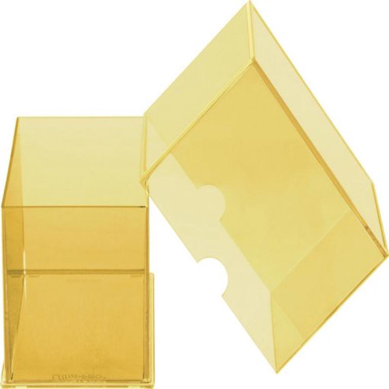 Ultra Pro Eclipse 2-Piece Deck Box: Lemon Yellow