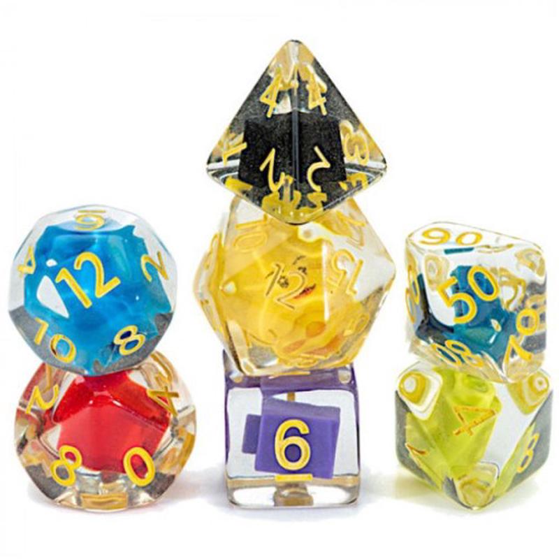 7-Die Inclusion: Block Head Dice
