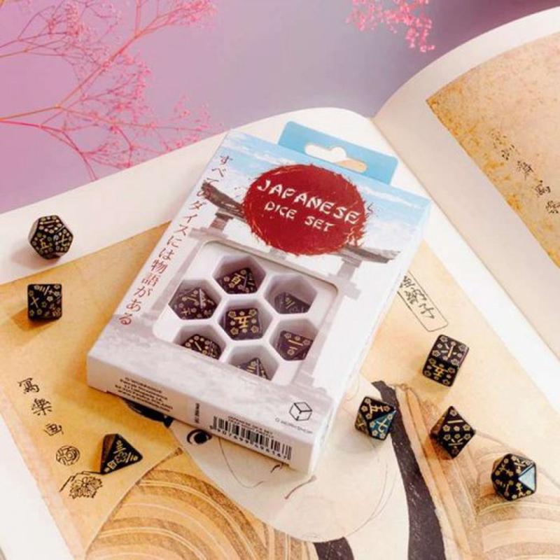 7-Die Set Japanese: Deep Night Firefly