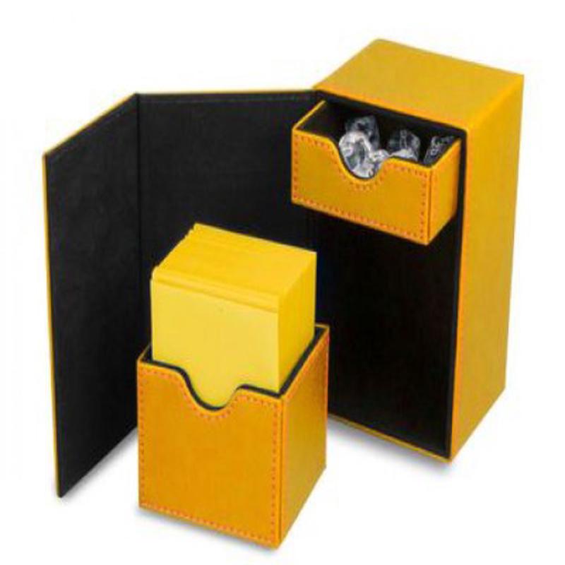 Deckbox: Deck Vault- LX80 Yellow