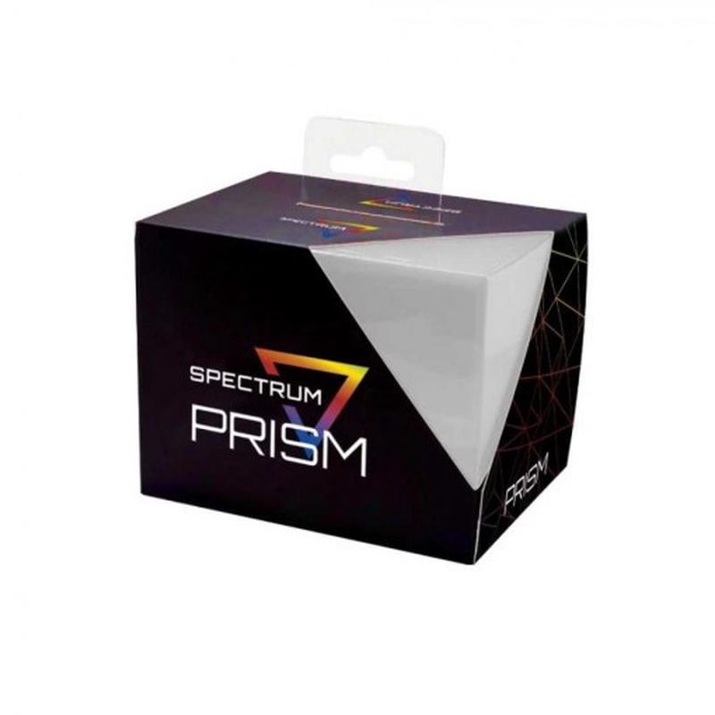 BCW Prism Deck Case Prism Deck Case Pale Moon White