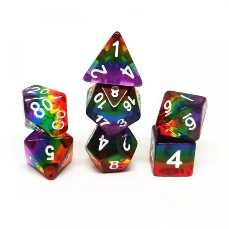 Rainbow 7 Die Set