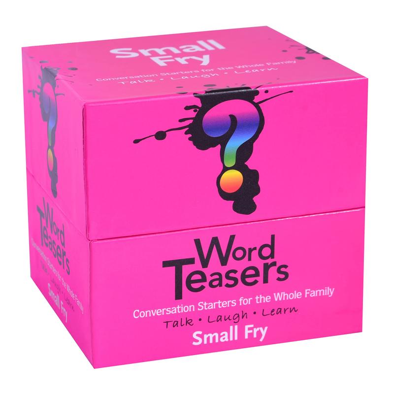 ? Word Teasers Small Fry - Fun Vocabulary Game For Kids - Language Arts Game & Vocabulary Builder Flash Cards - 150 Vocabulary C