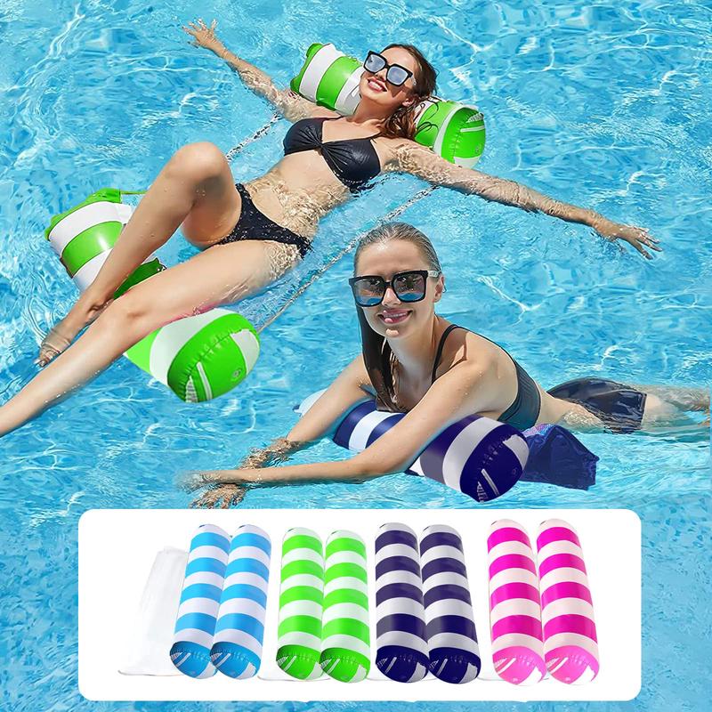?4 Pack? Inflatable Pool Floats Hammock, Water Hammock Lounges, Multi-Purpose Swimming Pool Accessories(Saddle, Lounge Chair, Ha