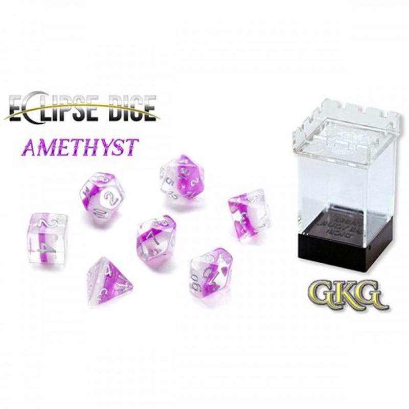 7-Die Set Eclipse- Amethyst