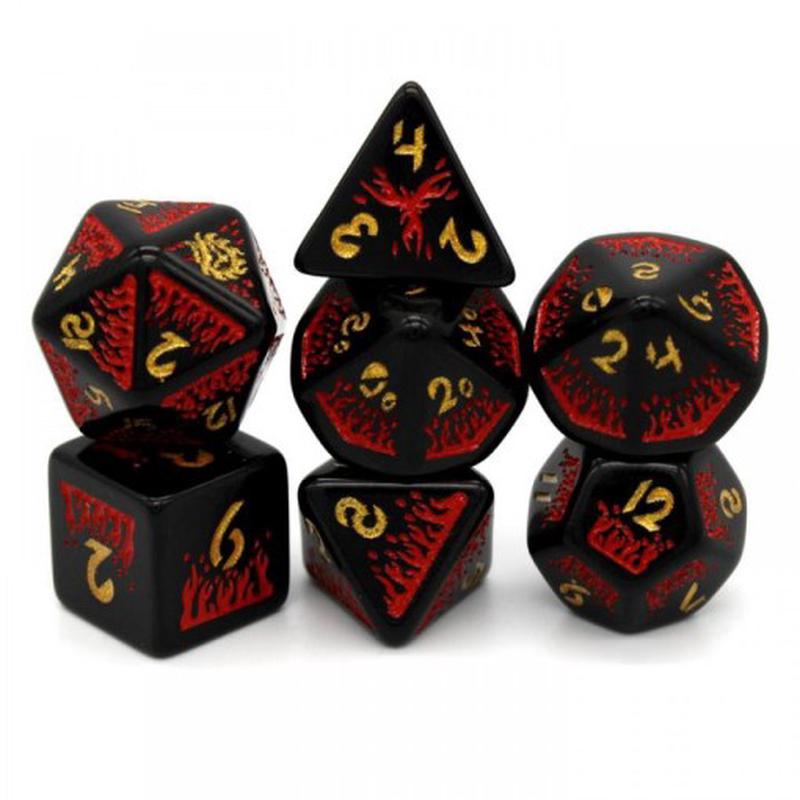 Dungeons & Dragons & Drive-ins & Dives 7 Die Set