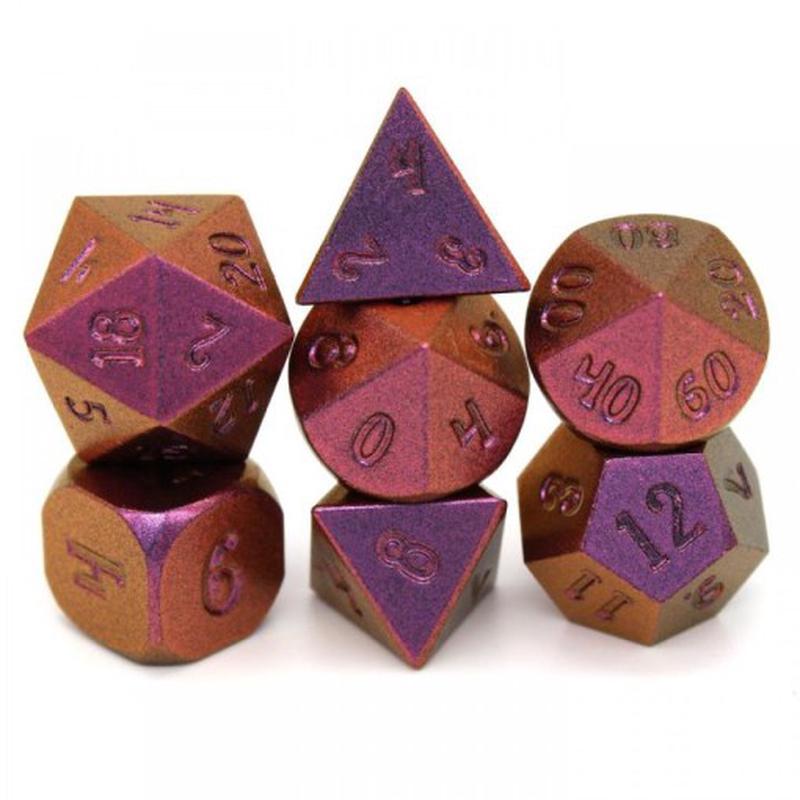 Dice Envy 7 Die Set Desert Planet
