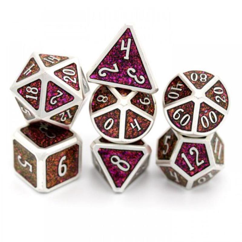 Dice Envy 7 Die Set Red Dragon
