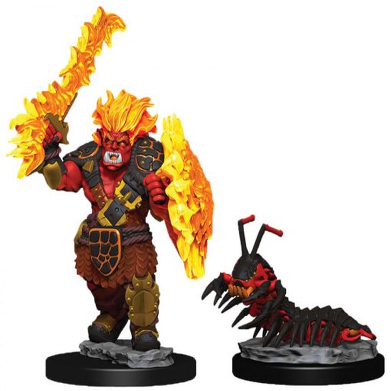 WizKids Wardlings: Fire Orc & Fire Centipede