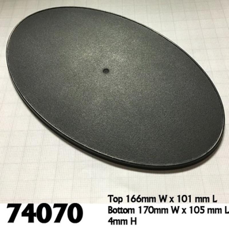 170mm X 105mm Oval Gaming Base set of 4