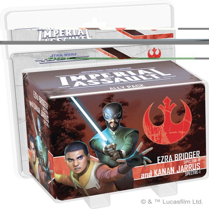 Star Wars Imperial Assault: Ezra Bridger and Kanan Jarrus Ally Pack