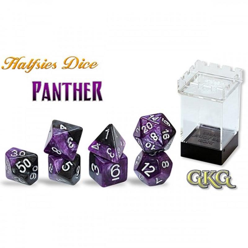 7-Die Set Halfsies- Panther