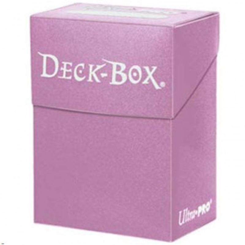 Ultra Pro Solid Deck Box Pink