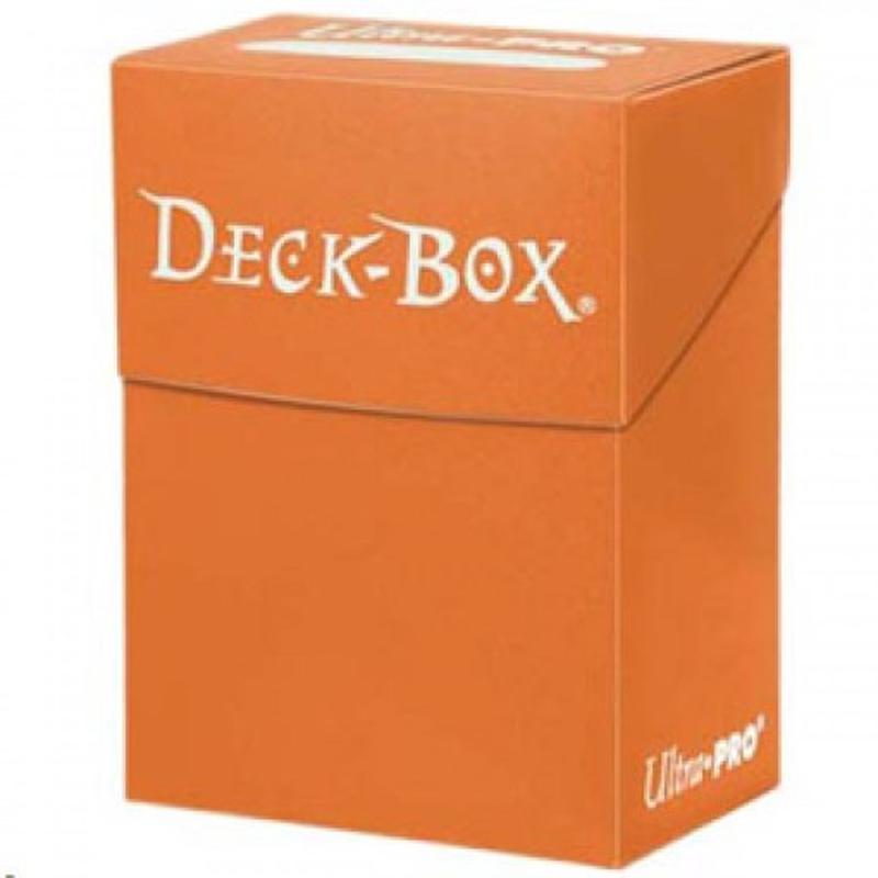 Ultra Pro Solid Deck Box Orange