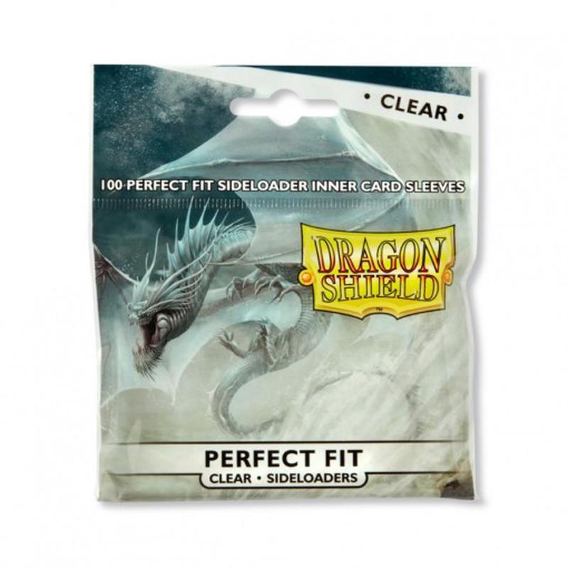 Dragon Shields Perfect Fit Side Load 100Ct Pack: Clear