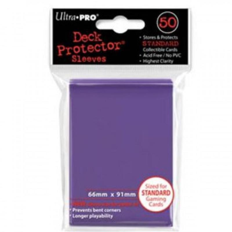 Ultra Pro Standard Sleeves Purple (50 ct.)