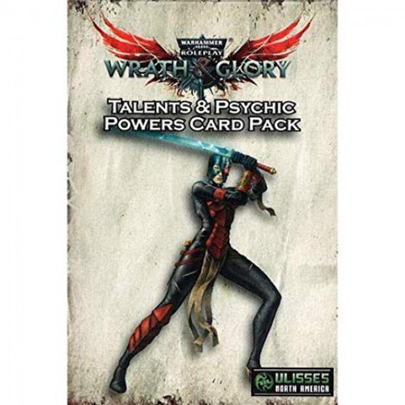 Wrath & Glory RPG: Character Talents and Psychic Powers Card Pack