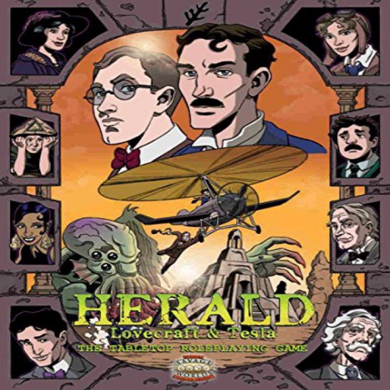 Herald: Lovecraft & Tesla The Tabletop Roleplaying Game Kickstarter Bundle