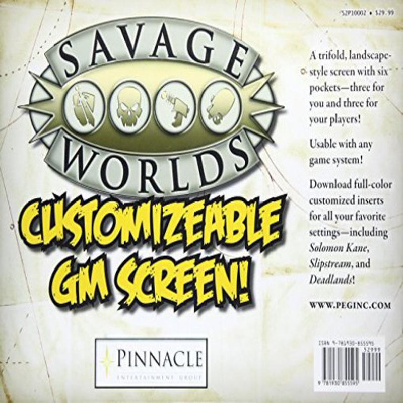 Customizeable GM Screen