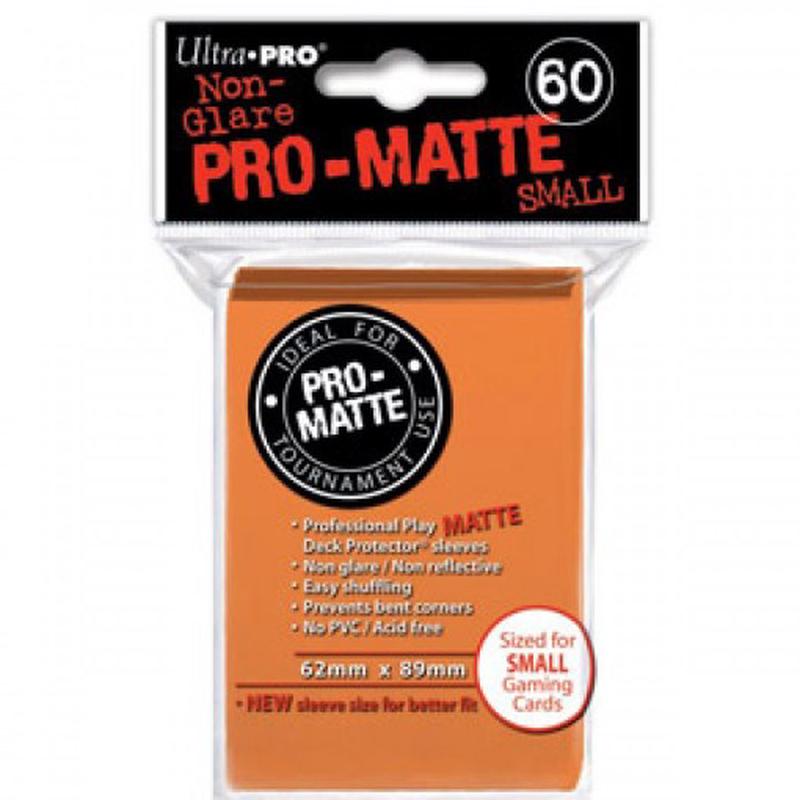 Deck Protectors Mini: Pro-Matte Orange(60)