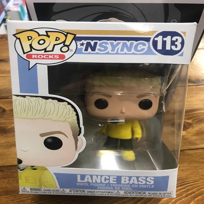 *NSYNC Lance Bass #113 - Funko Pop! Vinyl Figure (rocks)