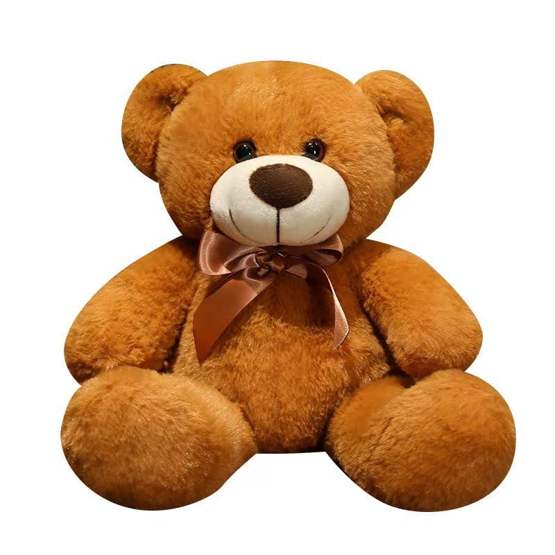 13.8\'\' Soft Teddy Bear Stuffed Animals, Teddy Bear Plush Toy Birthday Gifts for Kids Girlfriends (Light Brown)