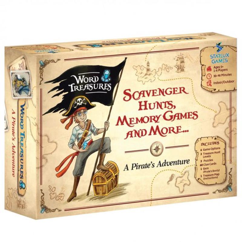 Word Treasures: Pirate-Themed Scavenger Hunts