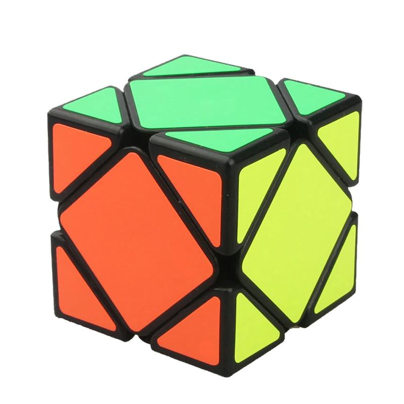 3X3 Speed Cube Yj Skewb Twisty 3X3X3 Speed Cube Magic Speed Cube Puzzles Black Sturdy And Smooth Speed Cube Puzzles Toy