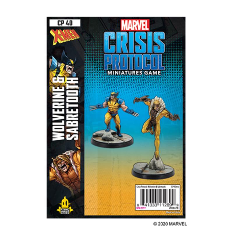 Marvel Crisis Protocol: Wolverine and Sabertooth
